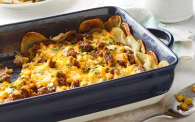 Ground Beef-Potatoe Casserole