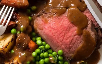 Sweet Onion Marinated Beef Eye Roast